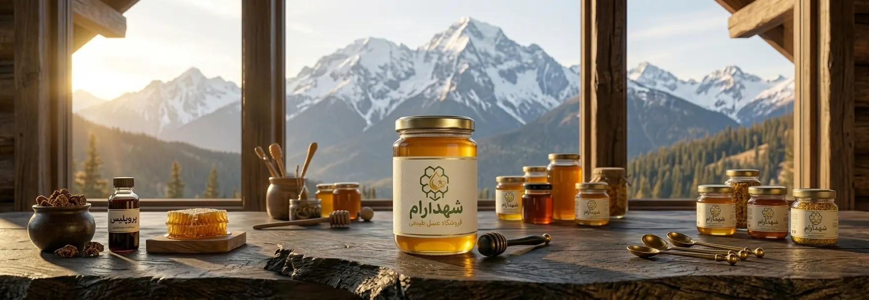 اصالت عسل طبیعی از دل کوهستان